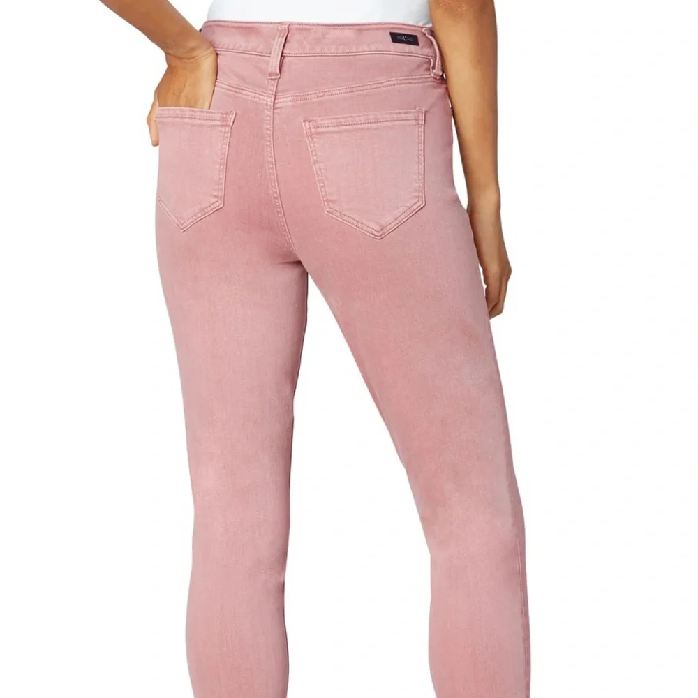 NWT Liverpool Abby Skinny Ankle in Mauve Blush Size 4/27 - Picture 3 of 13